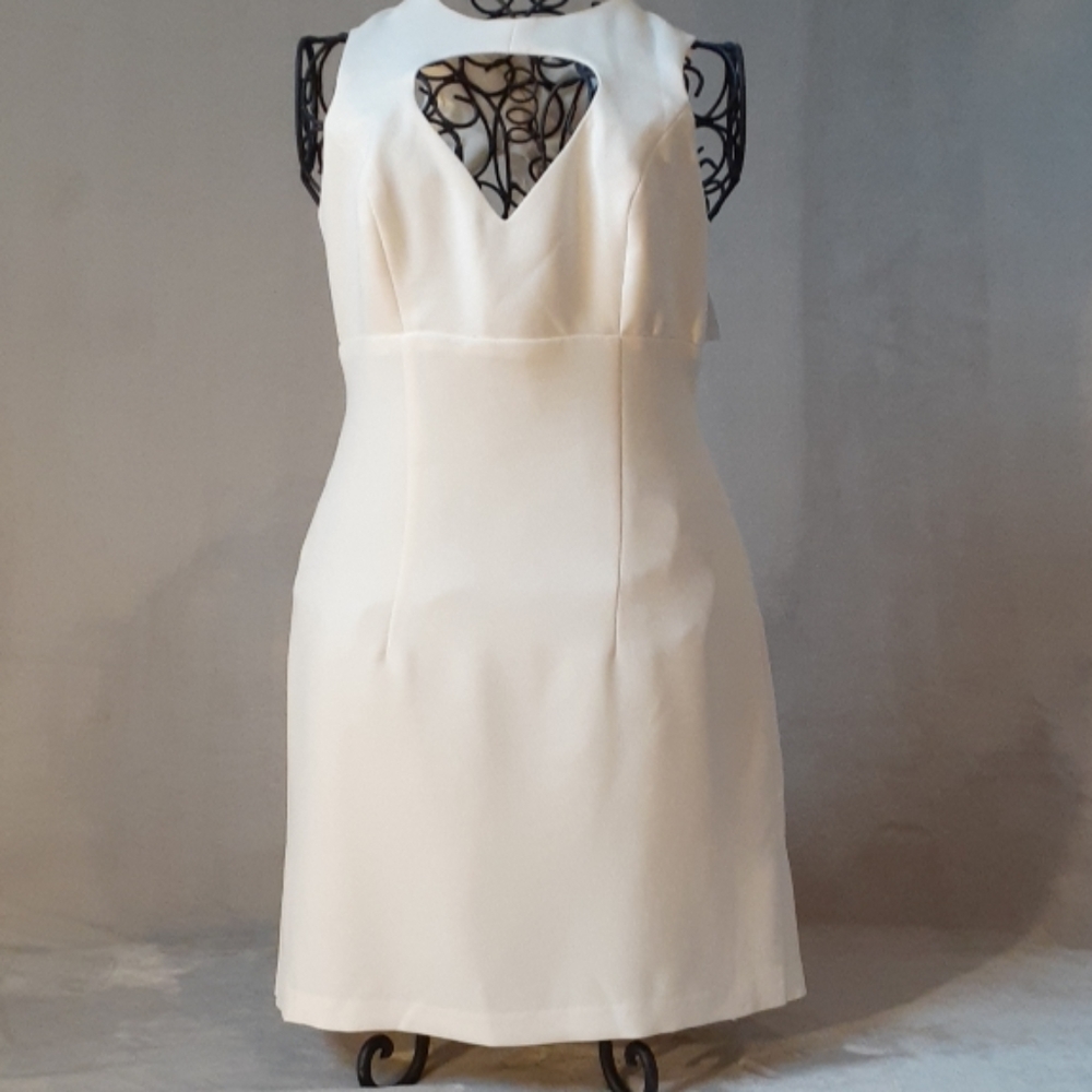 NWT BCBGeneration Cream Cocktail Dress